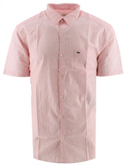 Lacoste Pink Short Sleeve Shirt