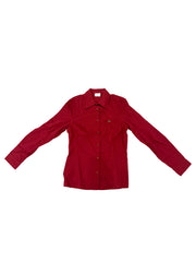 Lacoste Red Regular Fit Button Shirt