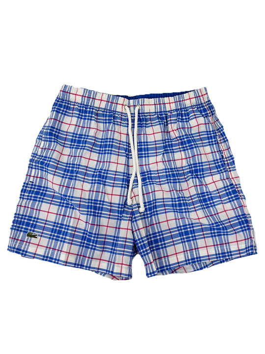 Lacoste Blue White Red SW4 Swim Shorts