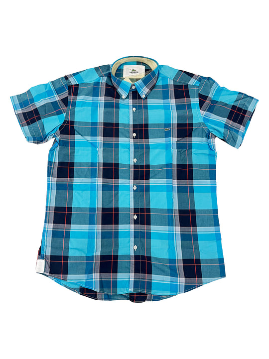 Lacoste Light Blue Short Sleeve Shirt