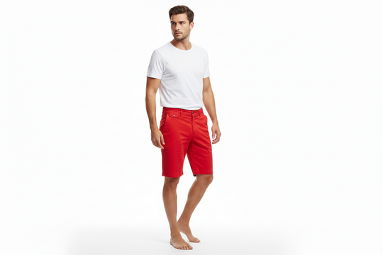 Lacoste Red ESS Shorts