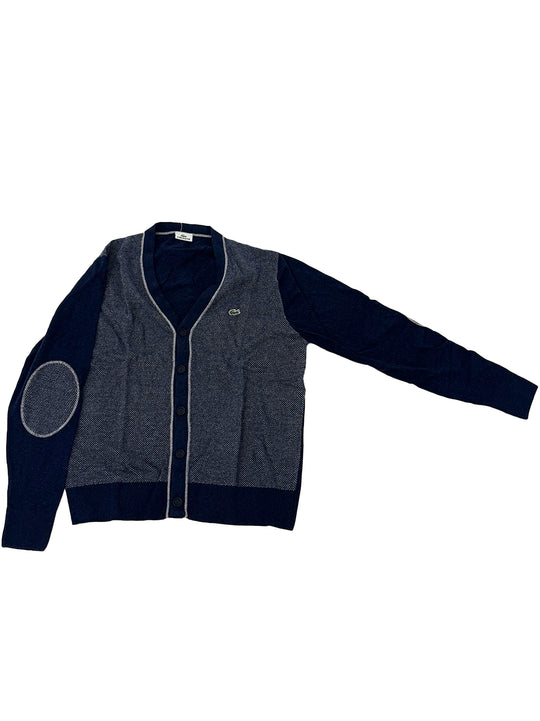 Lacoste Navy Grey SW3 Cardigan
