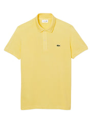 Lacoste Kids Yellow Regular Fit Logo Polo Shirt