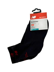 New Balance Mens Black Ankle Socks