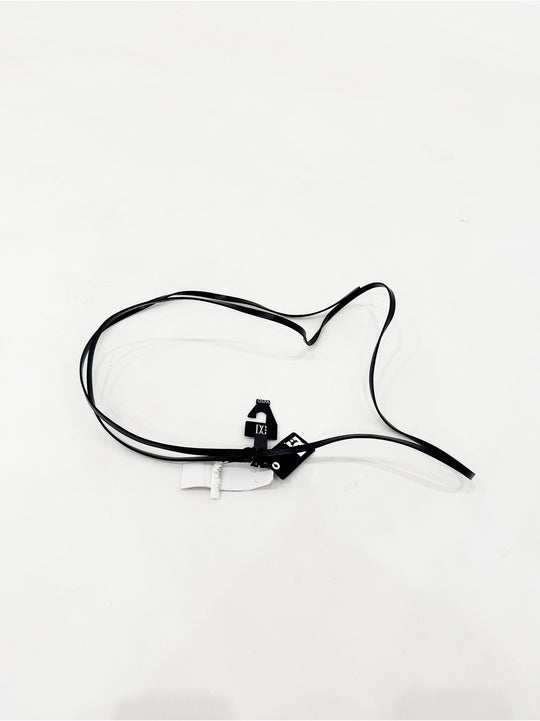 DC Black Skinny Belt