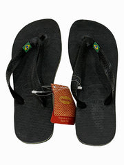 Havaianas Black Brasil Flip Flops