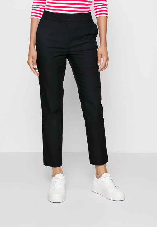 Gant Ebony Black Tapered Pull On Pants