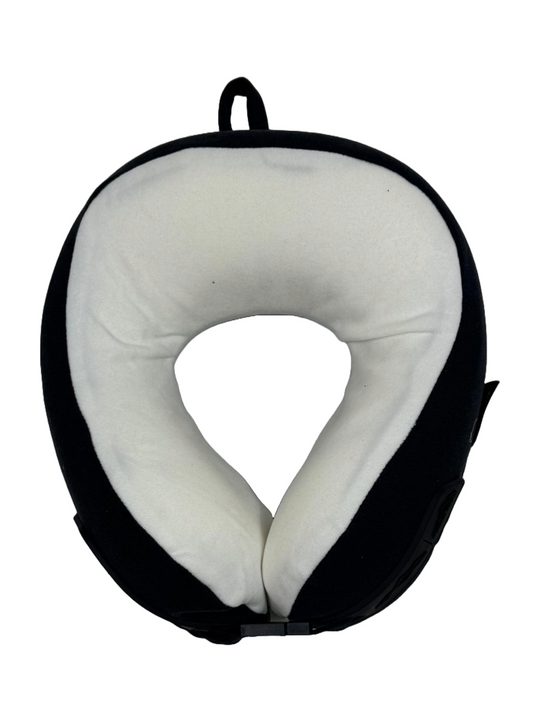 North Peak Snoozer Memory Foam Travel Pillow Black