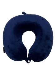 North Peak Chiller Memory Foam Travel Pillow Navy
