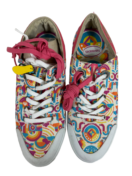 Havaianas Urbis Print White Trainers