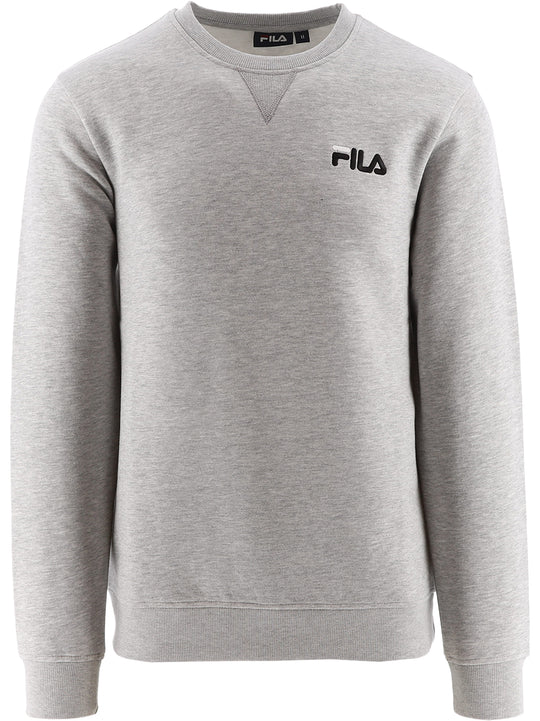 Fila Light Grey Marl Casper Graphic Sweatshirt