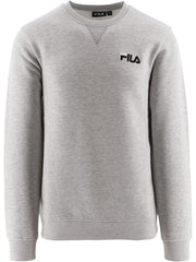 Fila Light Grey Marl Casper Graphic Sweatshirt