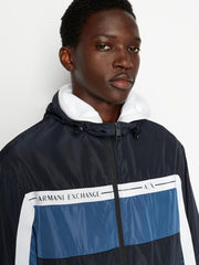 Armani Exchange True Navy Caban Jacket