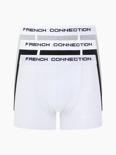 French Connection Grey Boxers Multipack
