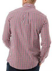 Farah Belthrop LS BD Scarlet Shirt