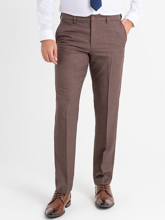 Farah Classic Brown Marl Trouser