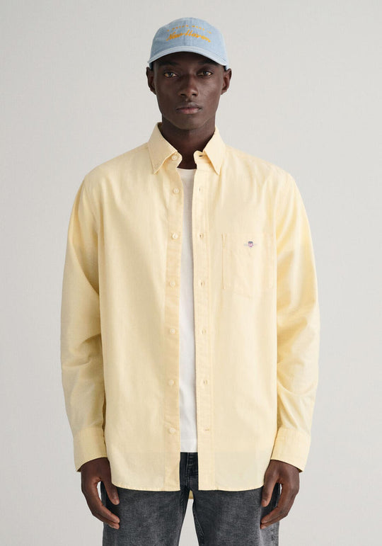 Gant Dusty Yellow Classic Oxford Shirt