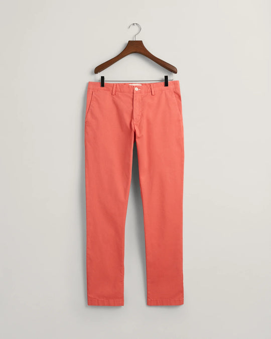 Gant Sunset Pink Slim Sunfaded Chinos