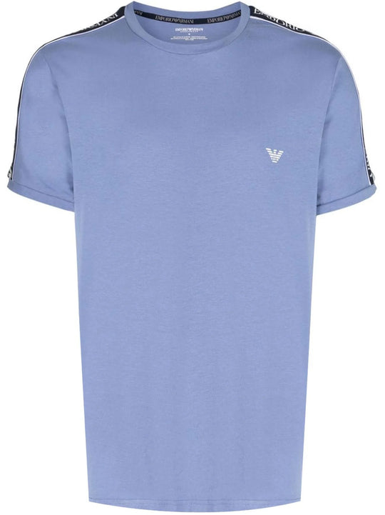 Emporio Armani Mens Oxford Crew Neck T-Shirt