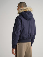 Gant Evening Blue Short Winter Parka