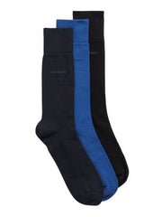 Hugo Boss 3PK Sock Mixed, Navy, Blue and Black