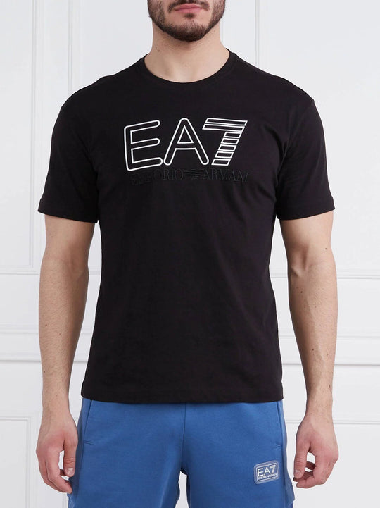Emporio Armani Black Branded T-Shirt