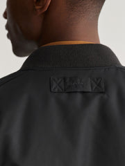 Gant Black Reversible Bomber Jacket