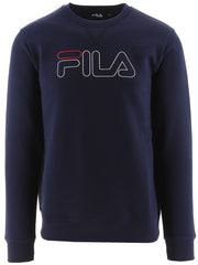 Fila Navy Jude Graphic Sweatshirt