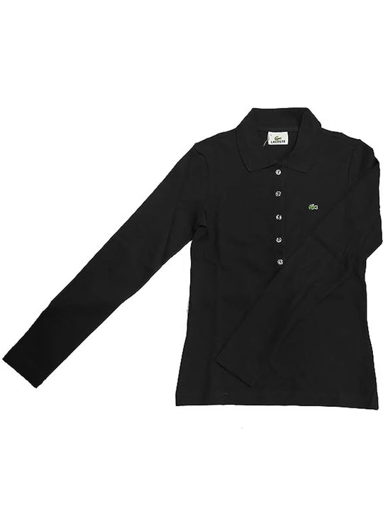 Lacoste Black Womens Polo Shirt