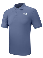 Fila Vintage Indigo Otis Graphic Polo Shirt