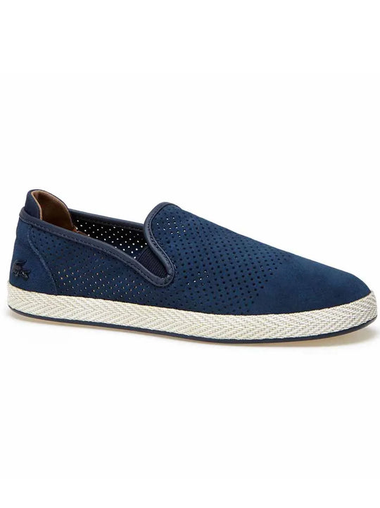 Lacoste Navy Tombre 117 Slip On Shoe