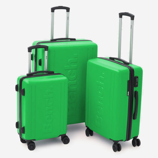 Bench New York Luggage Green 3pc Set