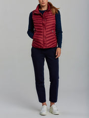Gant Plumped Red Light Down Gilet