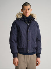 Gant Evening Blue Short Winter Parka