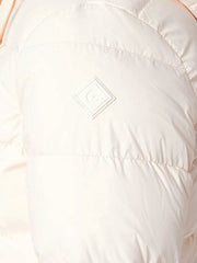 Gant Cream Long Down Jacket