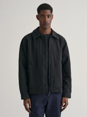 Gant Ebony Black Nylon Jacket