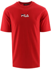 Fila Red Tommo Graphic T-Shirt