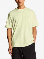 Lyle & Scott Card Yellow Panelled Neoprene T-shirt
