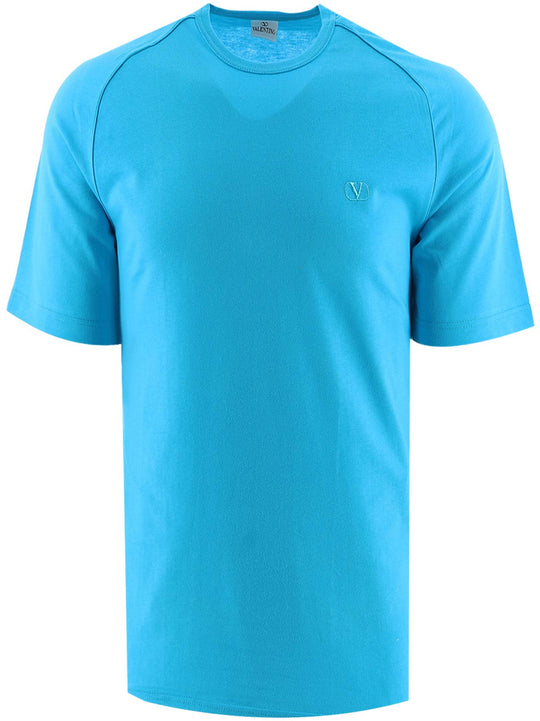Mens Valentino Classic Blue T-Shirt