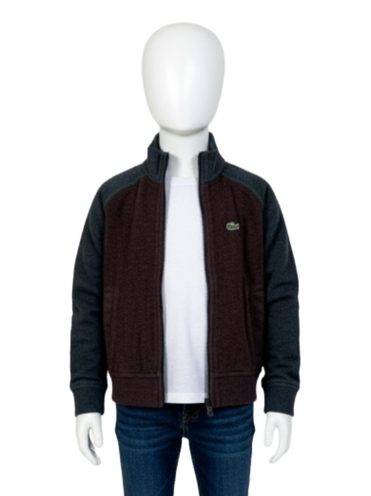 Lacoste Burgundy Hoodie