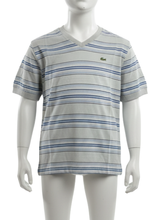 Lacoste Blue Stripe T-Shirt