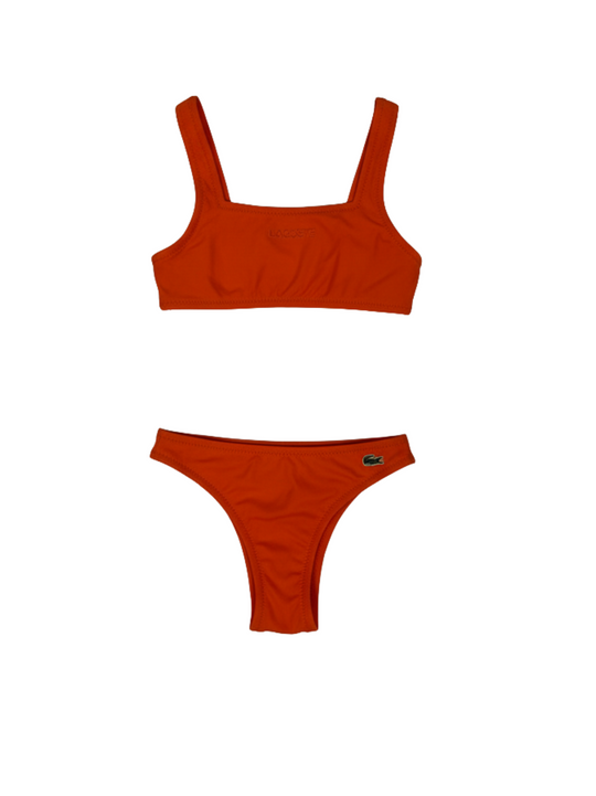Lacoste Orange Swimming Costume