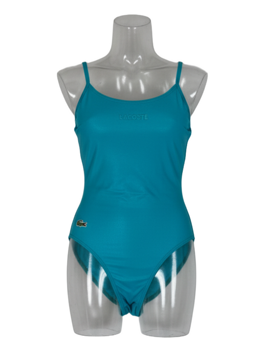 Lacoste Green Swimming Costume