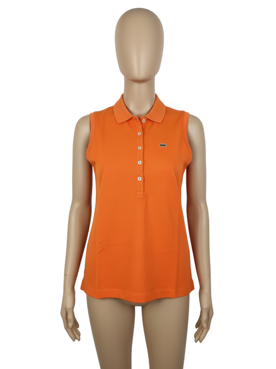Lacoste Orange Polo Shirt