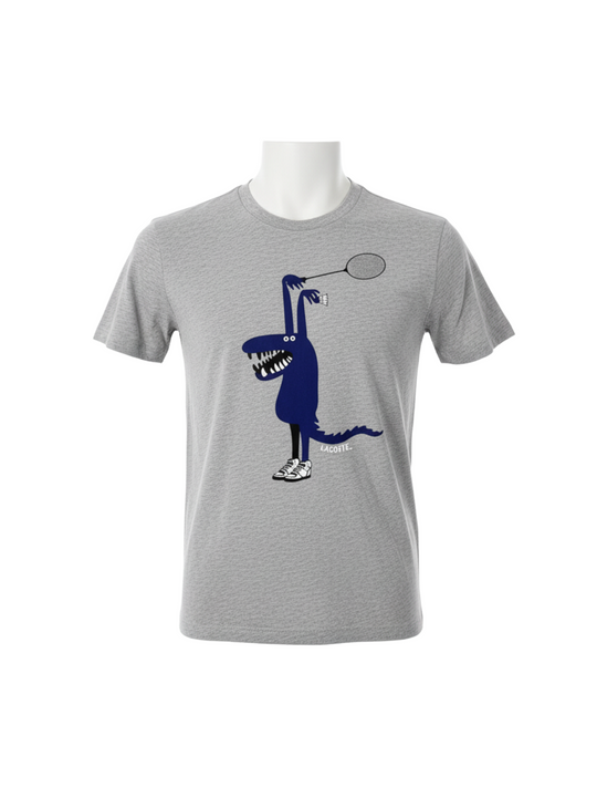 Lacoste Grey Short Sleeve T-Shirt