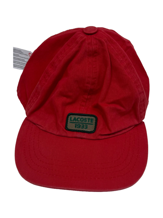 Lacoste Red Patch Logo Cap