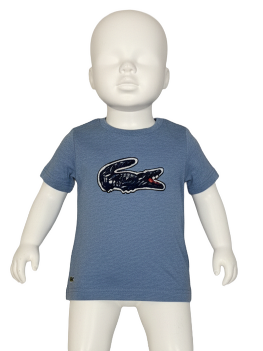 Lacoste Blue Croc Logo T-Shirt