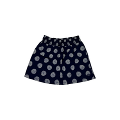 Roxy Blue Skirts with Brushed Dots