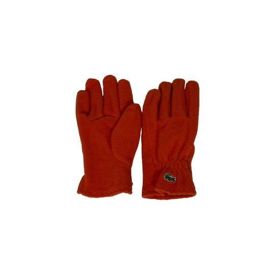 Lacoste Orange Gloves