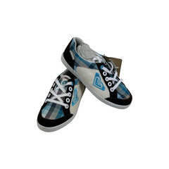 Roxy Chocolate Chequered Trainers